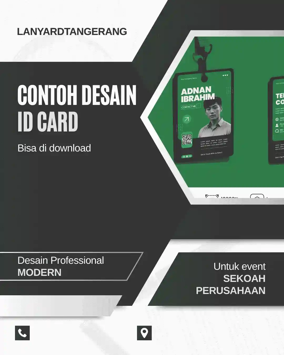 50+ Contoh Desain ID Card Profesional dan Kreatif untuk Berbagai Kebutuhan